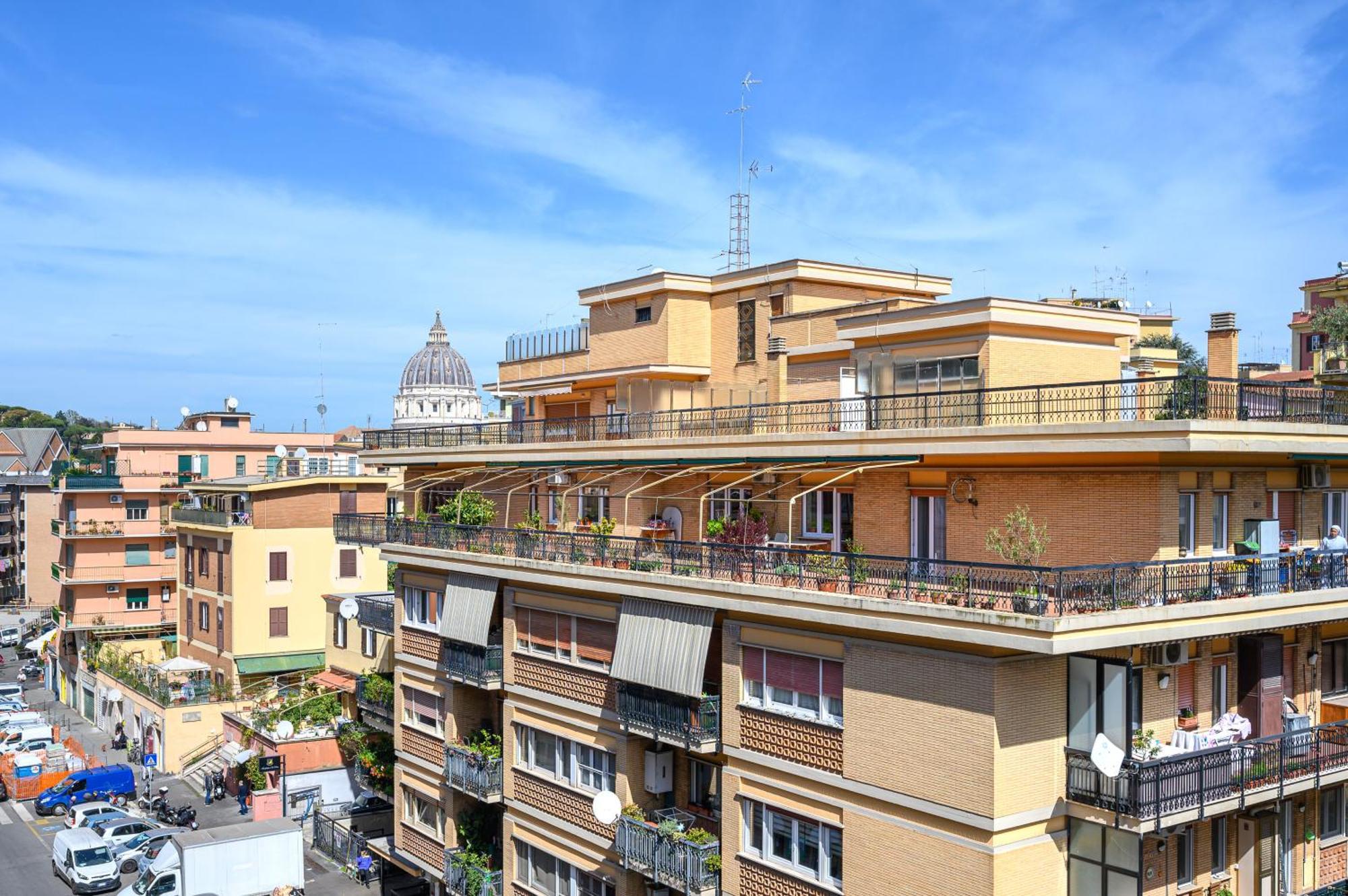 Domus Vatican View - San Pietro Rom Exterior foto